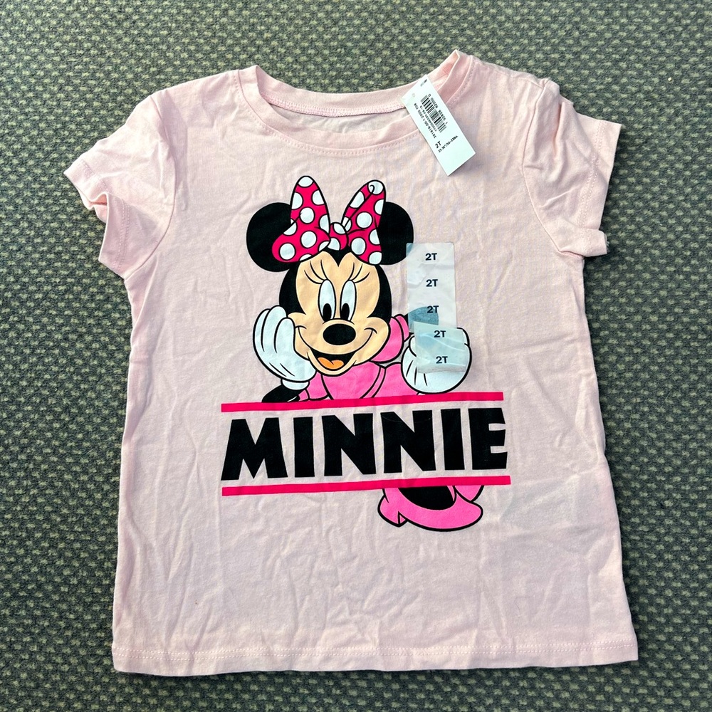 Minnie Mouse Shirt- New with Tags